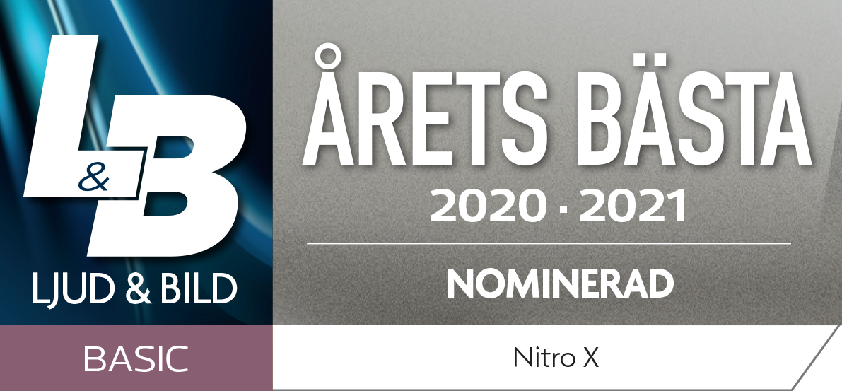 NiTRO-X nominerad årets bästa hörlur