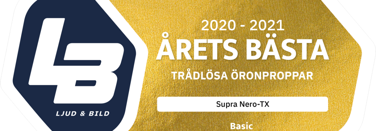 Årets bästa trådlösa hörlurar - NERO-TX